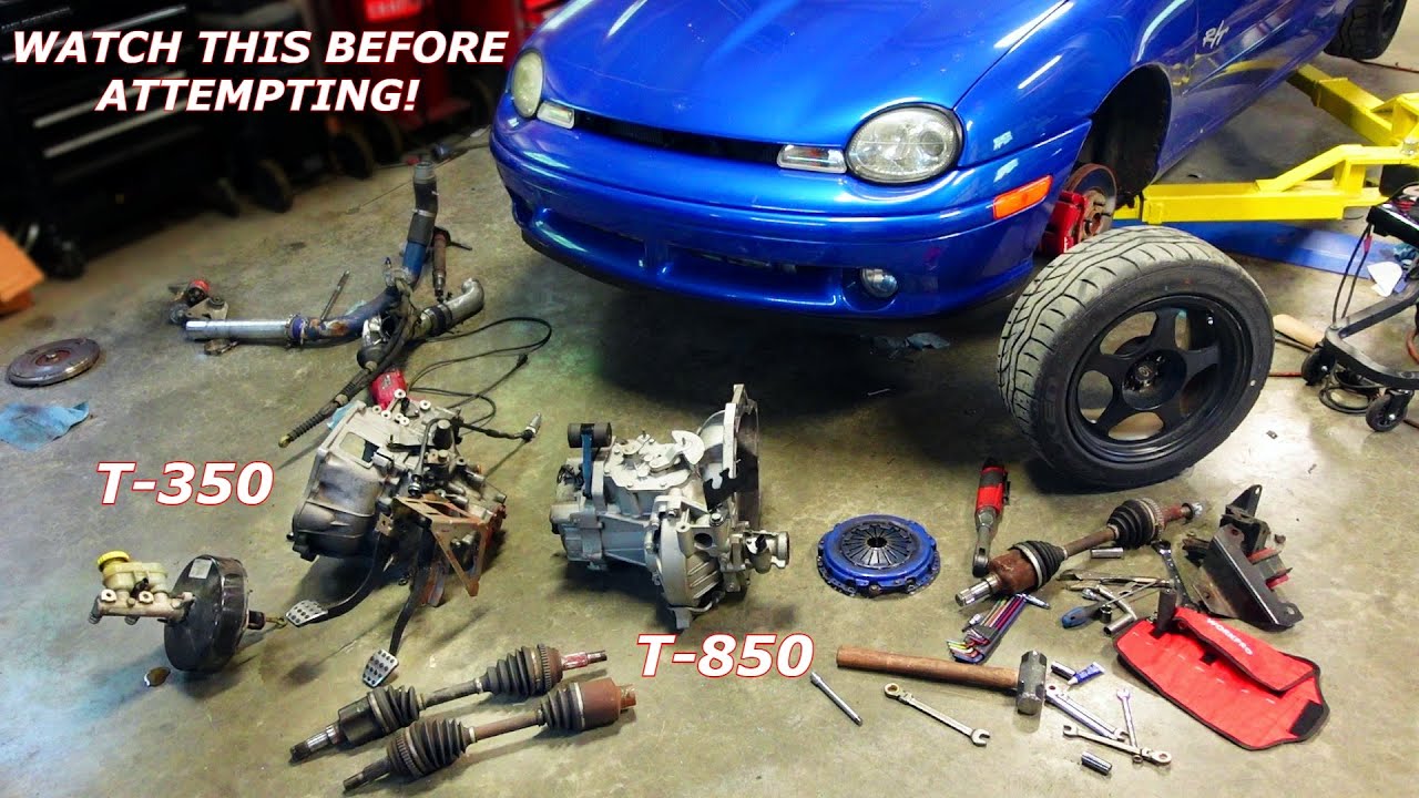 T-850 Transmission Swap in 1st gen Dodge Neon R/T