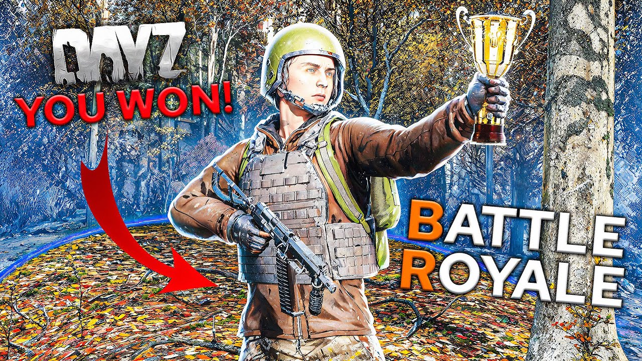 J'ai réussi à faire TOP 1 sur le BATTLE ROYAL de DayZ ! 🏆
