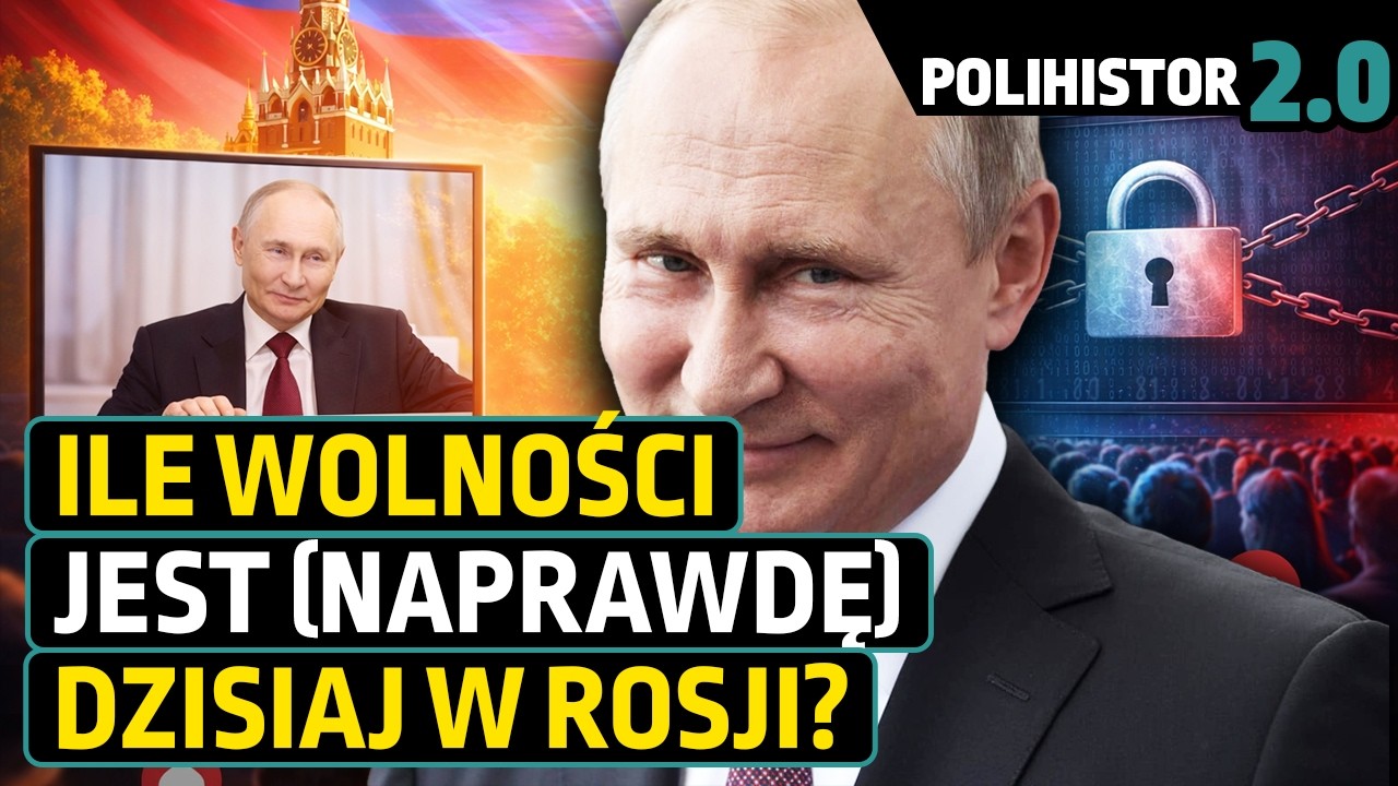 Jak wygląda życie w Rosji i co Rosjanie myślą o Putinie? Rosja &ndash; ile w niej wolności? Polihistor 2.0