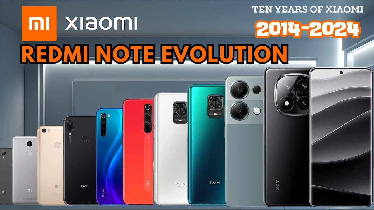 Evolution Of Xiaomi Redmi Note Series | Xiaomi Redmi Evolution
