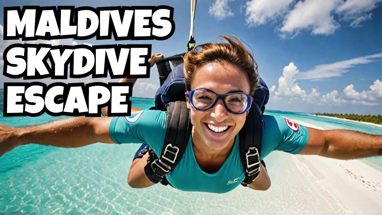 Skydiving in Maldives Islands : Best Views from Ifuru Island Resort!