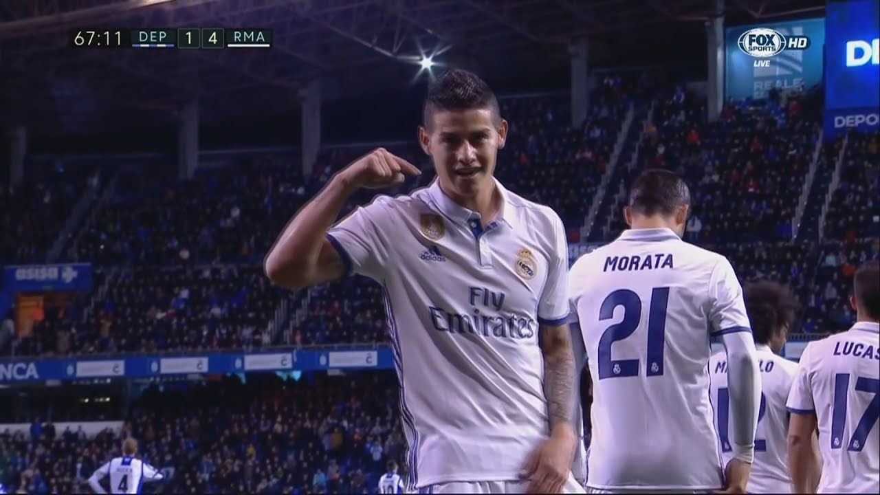 James Rodriguez - Free Clips Pack - 16/17 (Vol.1)| 1080p HD