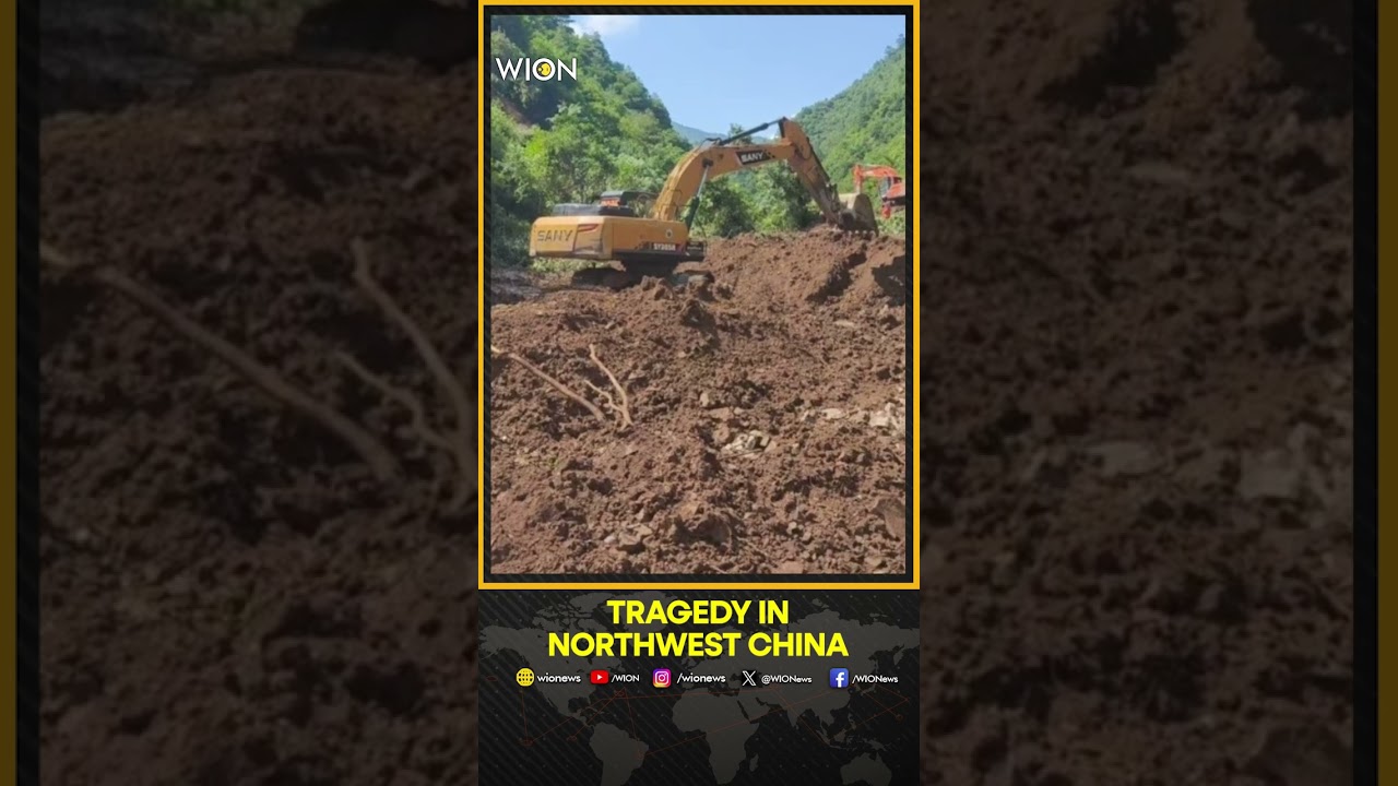 China Landslide: Death Toll From Landslide In Northwestern China Rises  To 21 | WION