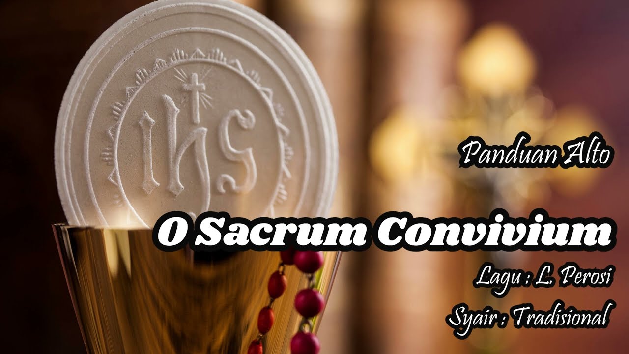 O Sacrum Convivium - Panduan Alto
