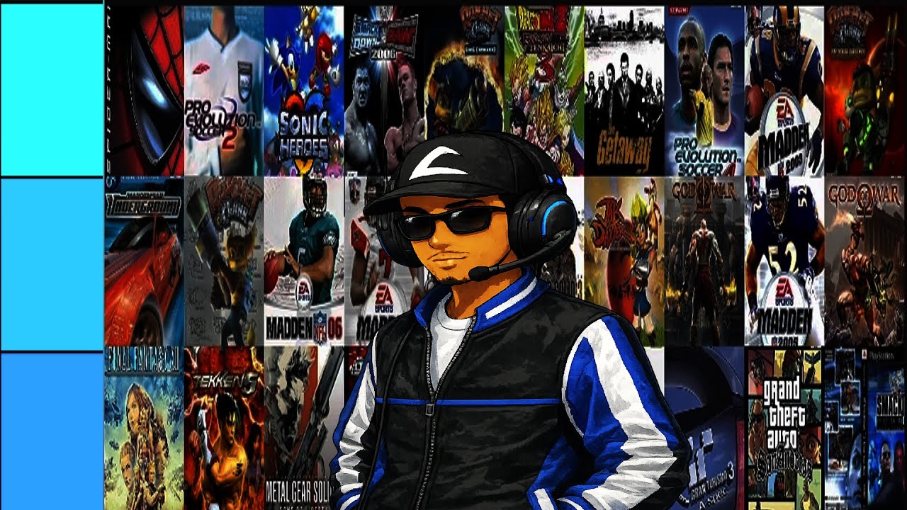 Top 50 Best Selling Games of Playstation 2 Tierlist