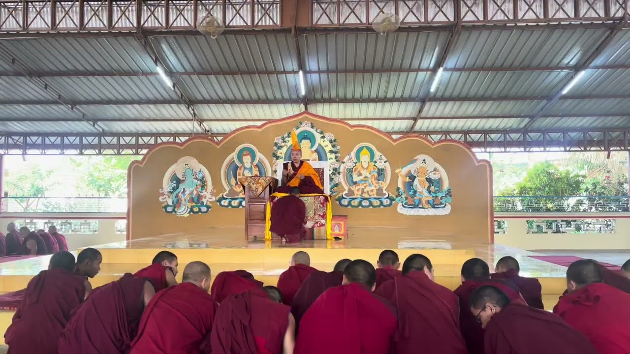 ཤར་དགའ་ལྡན་དུ་ཆོས་རྭ་འཚོག་སྐབས། #education #motivation #hardworkpaysoff ￼#Buddhism ☸️🕊️