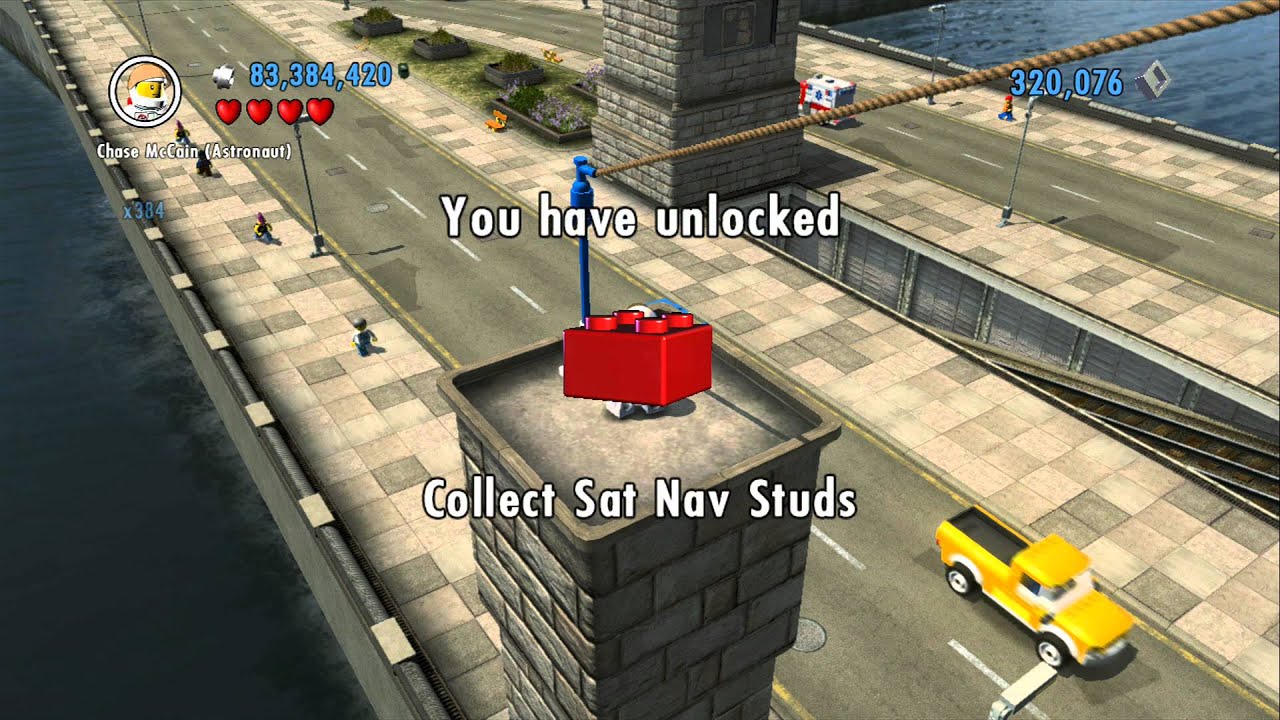 LEGO City Undercover 100% Guide - Heritage Bridge (Overworld Area) - All Collectibles