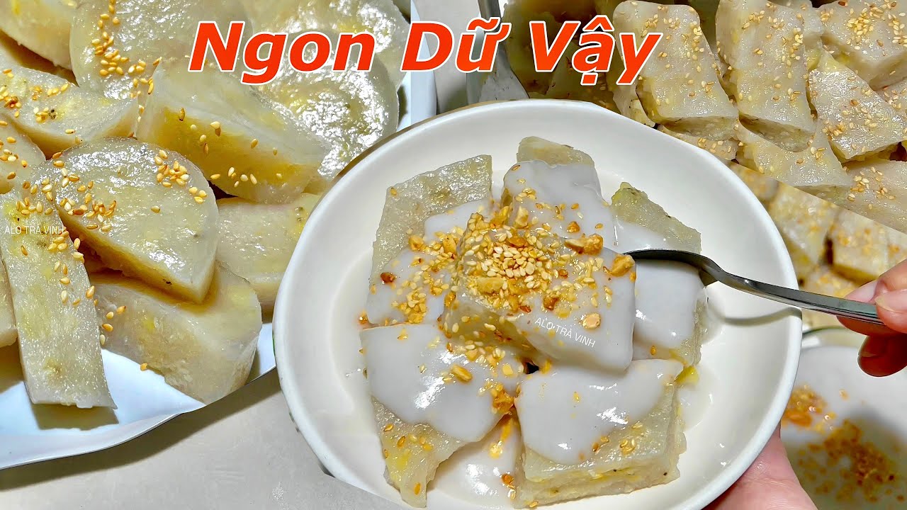 Ăn Là Ghiền Ngay Với Món BÁNH CHUỐI Hấp Kiểu Hai Lúa Ngày Xưa- Steamed banana cake