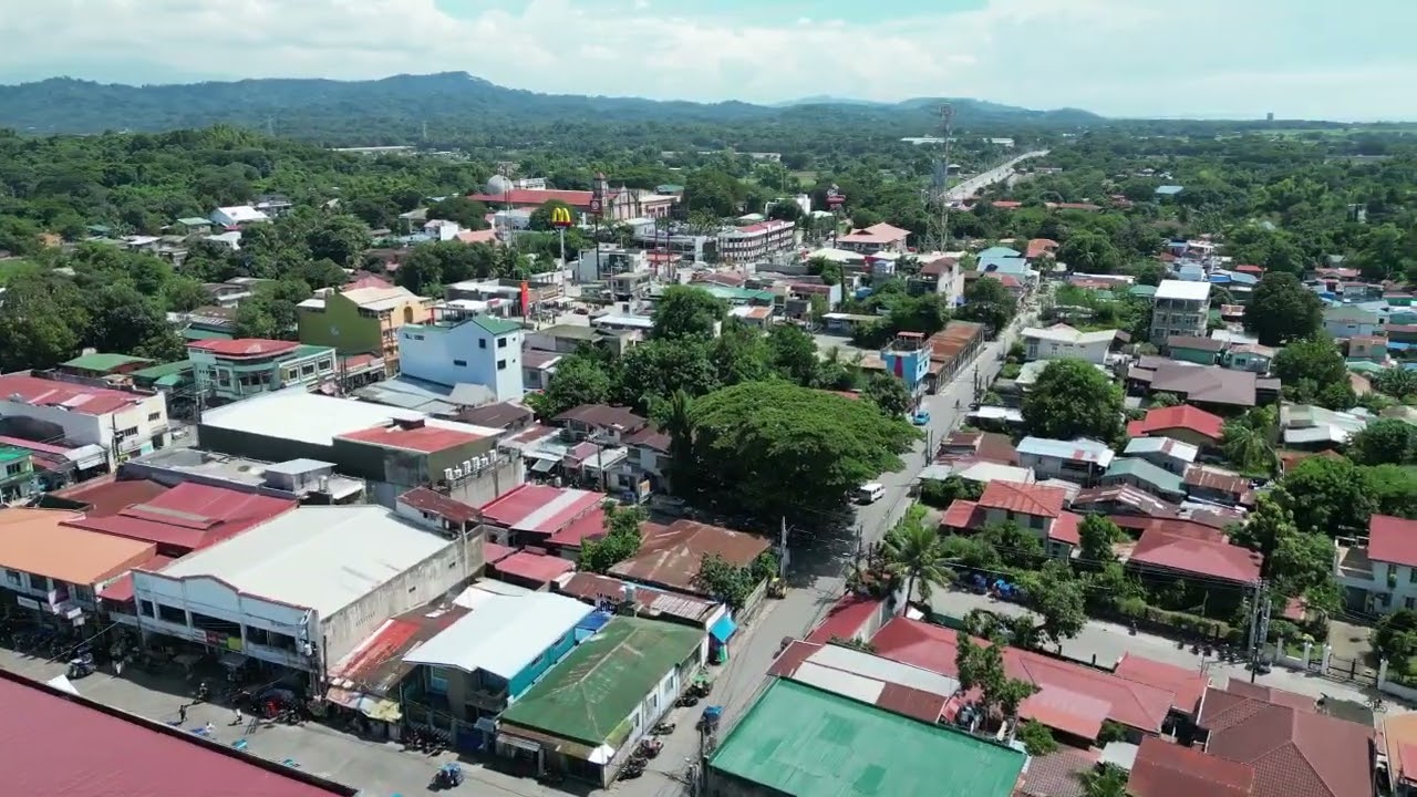 BAUANG LA UNION PROPER AERIAL VIEW AND PROGRESS