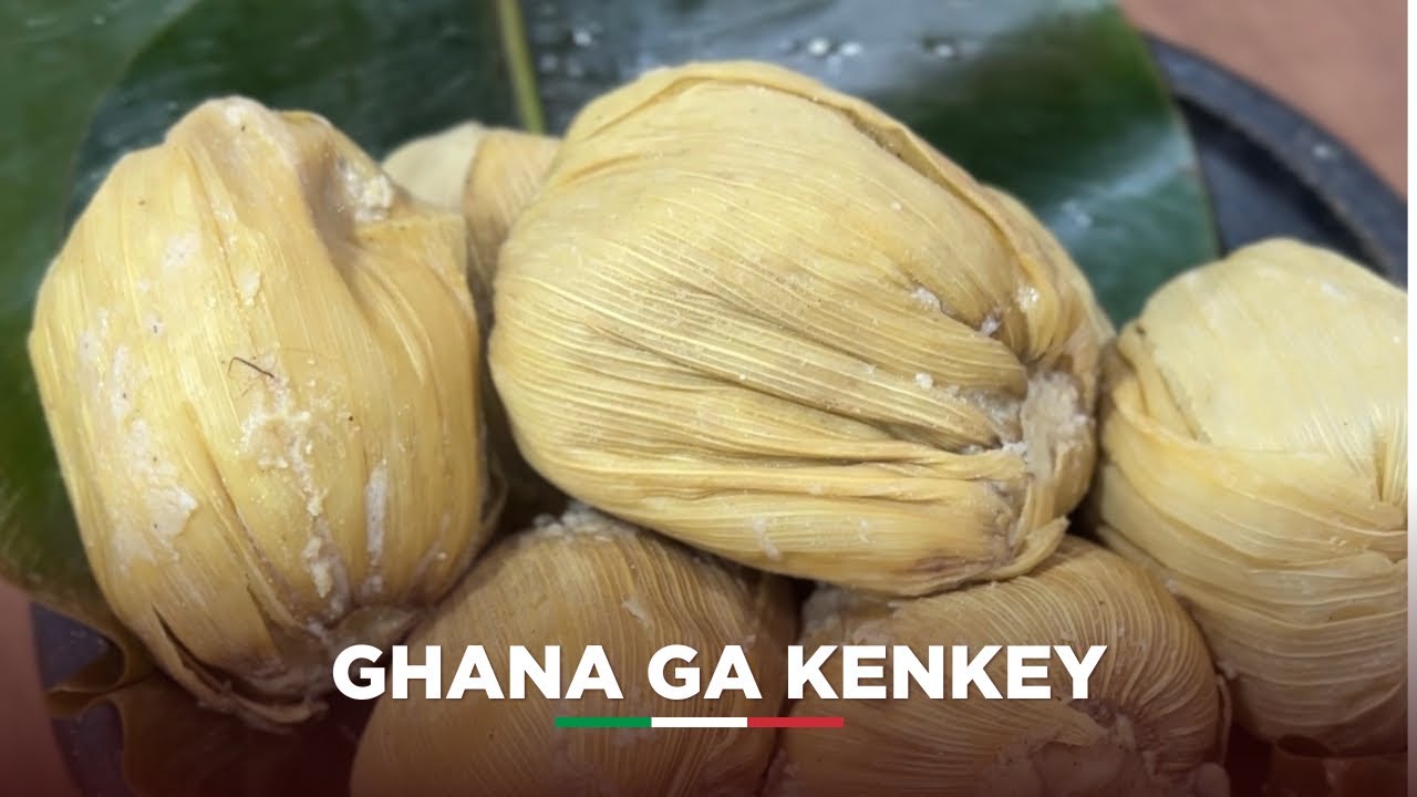 AUTHENTIC GHANAIAN GA KENKEY RECIPE (Outdoor Cooking Session)