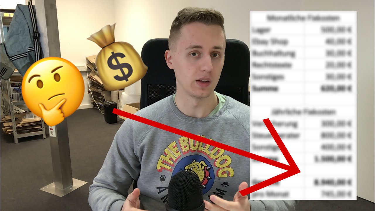 Vom Reselling leben💰 - Ab wann? Wie viel Umsatz braucht man? - mit Rechenbeispielen🧐
