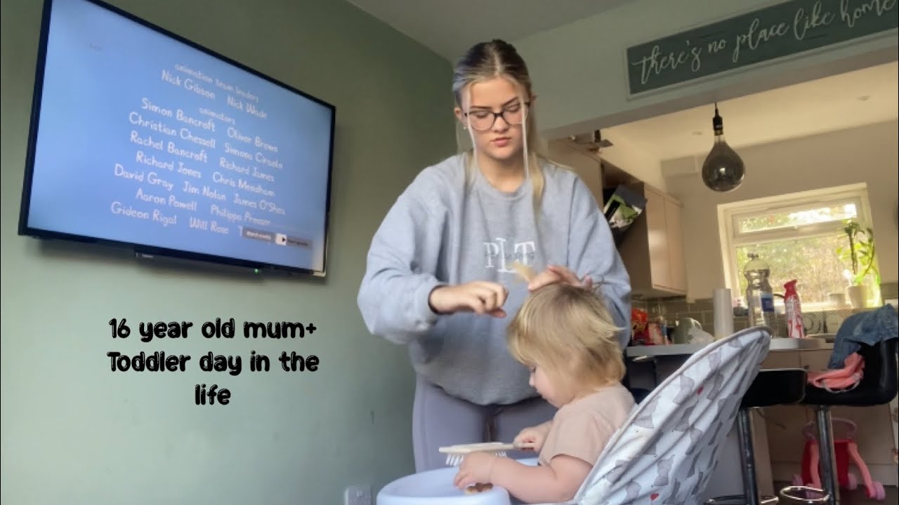 16 year old mum with a toddler | day in the life
