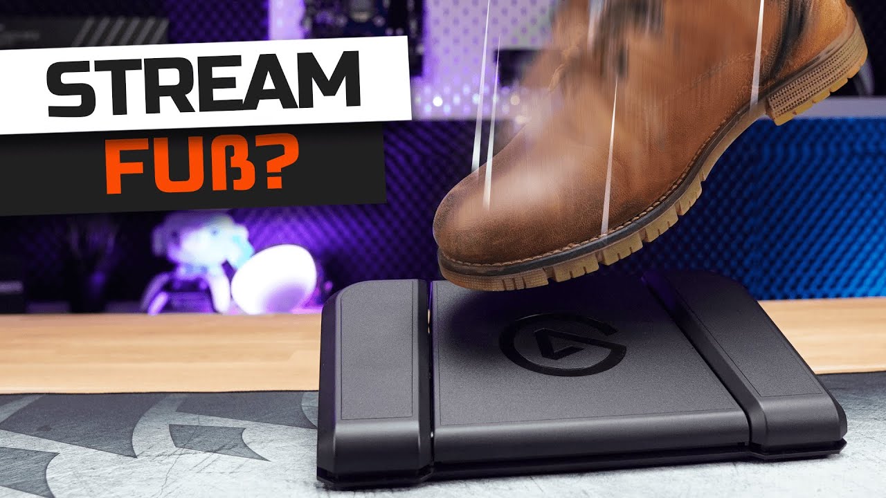 STREAMEN mit den F&Uuml;&szlig;EN? Elgato Stream Deck Pedal f&uuml;r OBS und CO