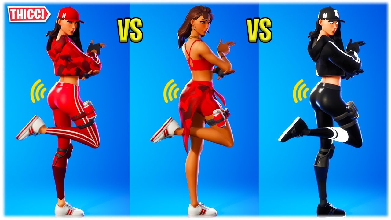 FORTNITE DANCE CONTEST: RUBY vs BOARDWALK RUBY vs RUBY SHADOWS 🍑😍❤️