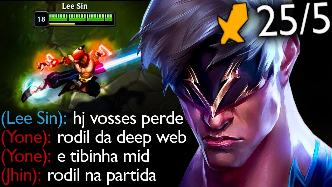 DESCOBRIRAM QUE ERA EU DE LEE SIN E NÃO TIVE DÓ KKKKKKKKKKKKK