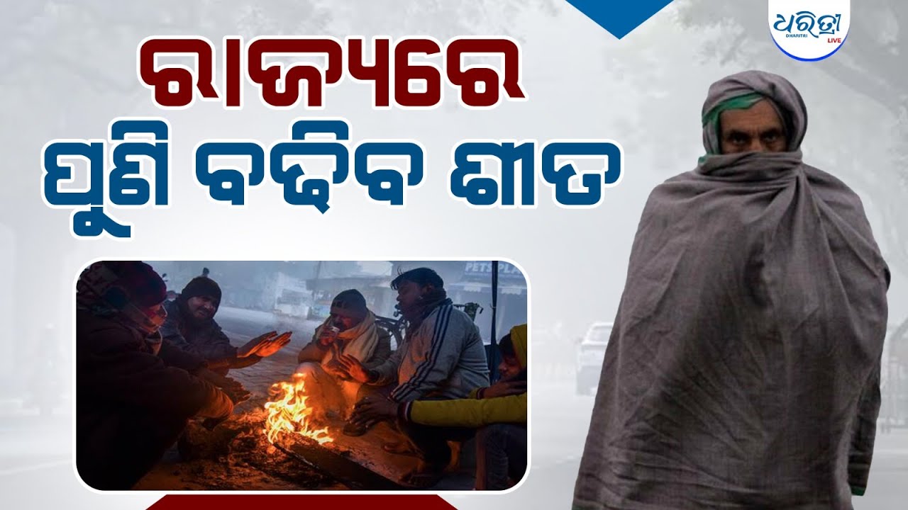 ରାଜ୍ୟରେ ପୁଣି ବଢିବ ଶୀତ |  Weather Update | Weather Change | ColdWave | Dharitri