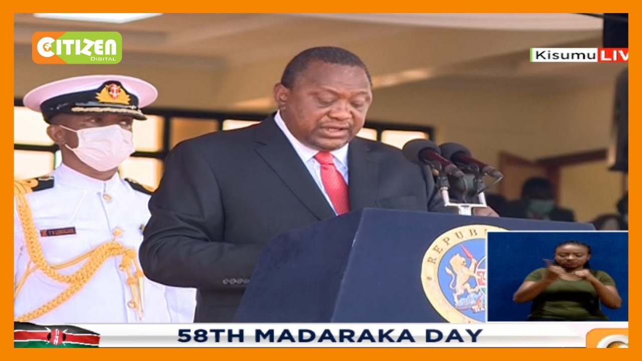 [Full Speech] President Uhuru Kenyatta's speech for 58th Madaraka Day celebration in Kisumu