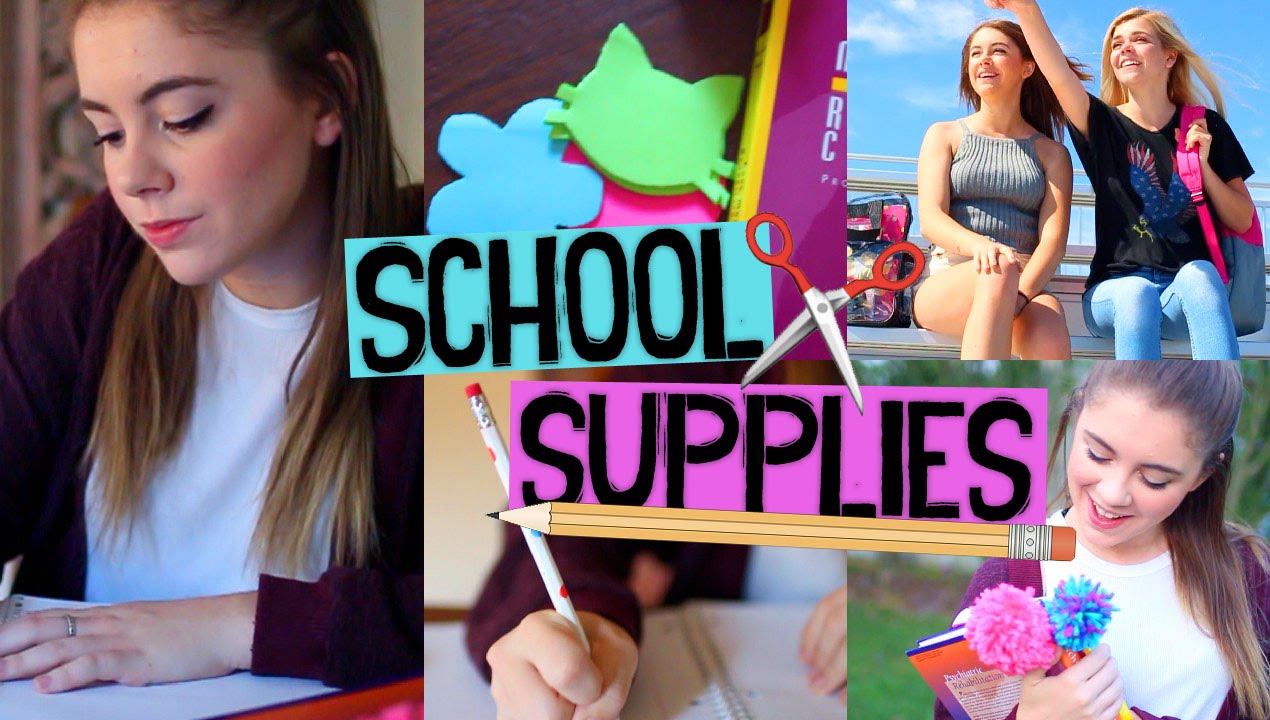 DIY School Supplies // Easy & Affordable Ideas for Back to School 2015
