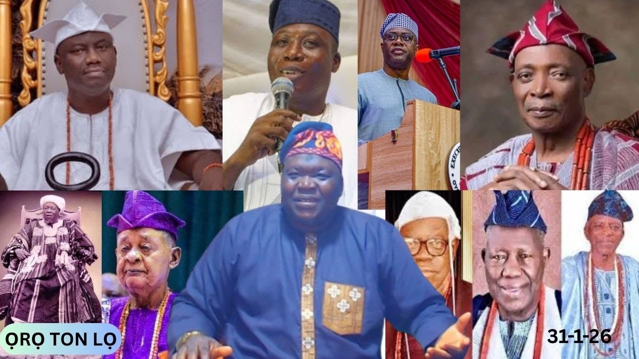 YORUBA! ASIRI NLA LO TU YI O !!!  CONGRATULATION SI GBOGBO OMO YORUBA. IMOLE TI TAN SI ORO TON LO O!