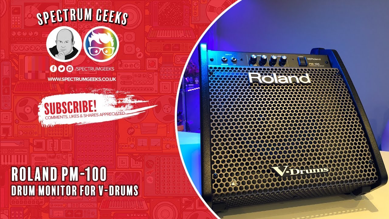 Обзор монитора ударных Roland PM-100 для V-Drums
