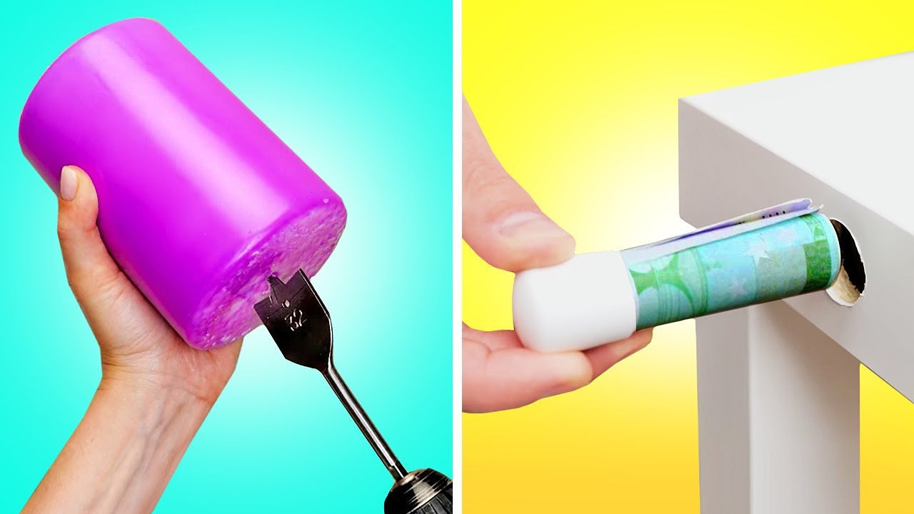24 IDEAS PARA ESCONDITES SECRETOS PARA SALVAGUARDAR A TUS OBJETOS DE VALOR