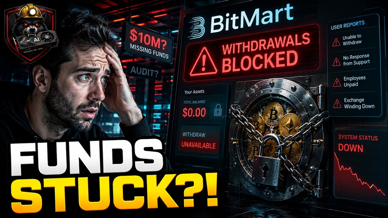 Вывод средств на BitMart ЗАБЛОКИРОВАН? Пользователи сообщают о заморозке активов на фоне закрытия...