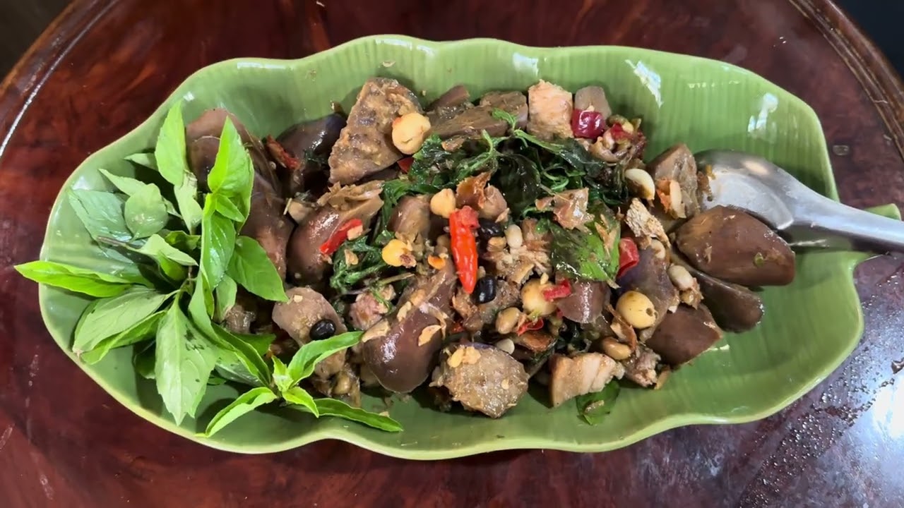 ผัดมะเขือและปัญหาในครัว