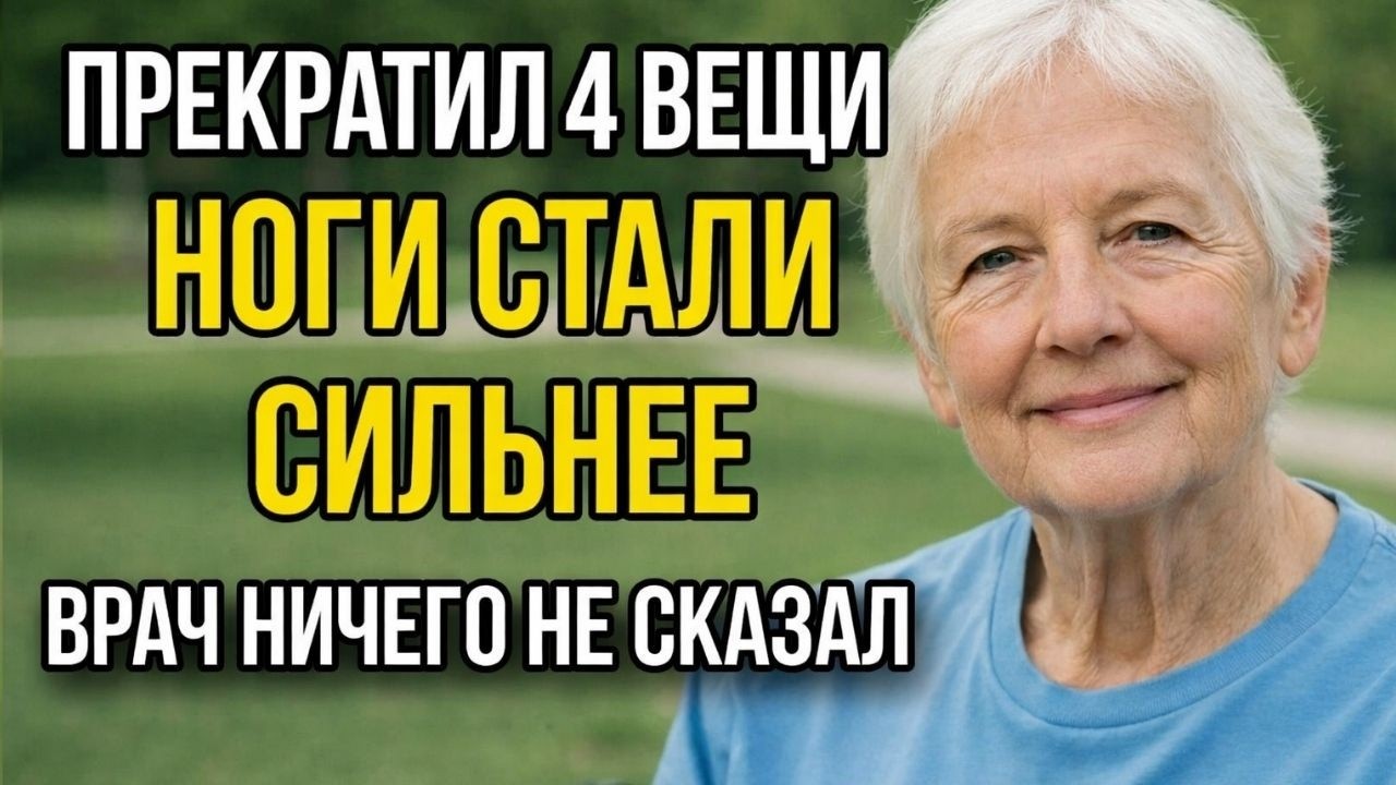 Я перестал делать эти 4 вещи после 70 — и мои ноги стали СИЛЬНЕЕ