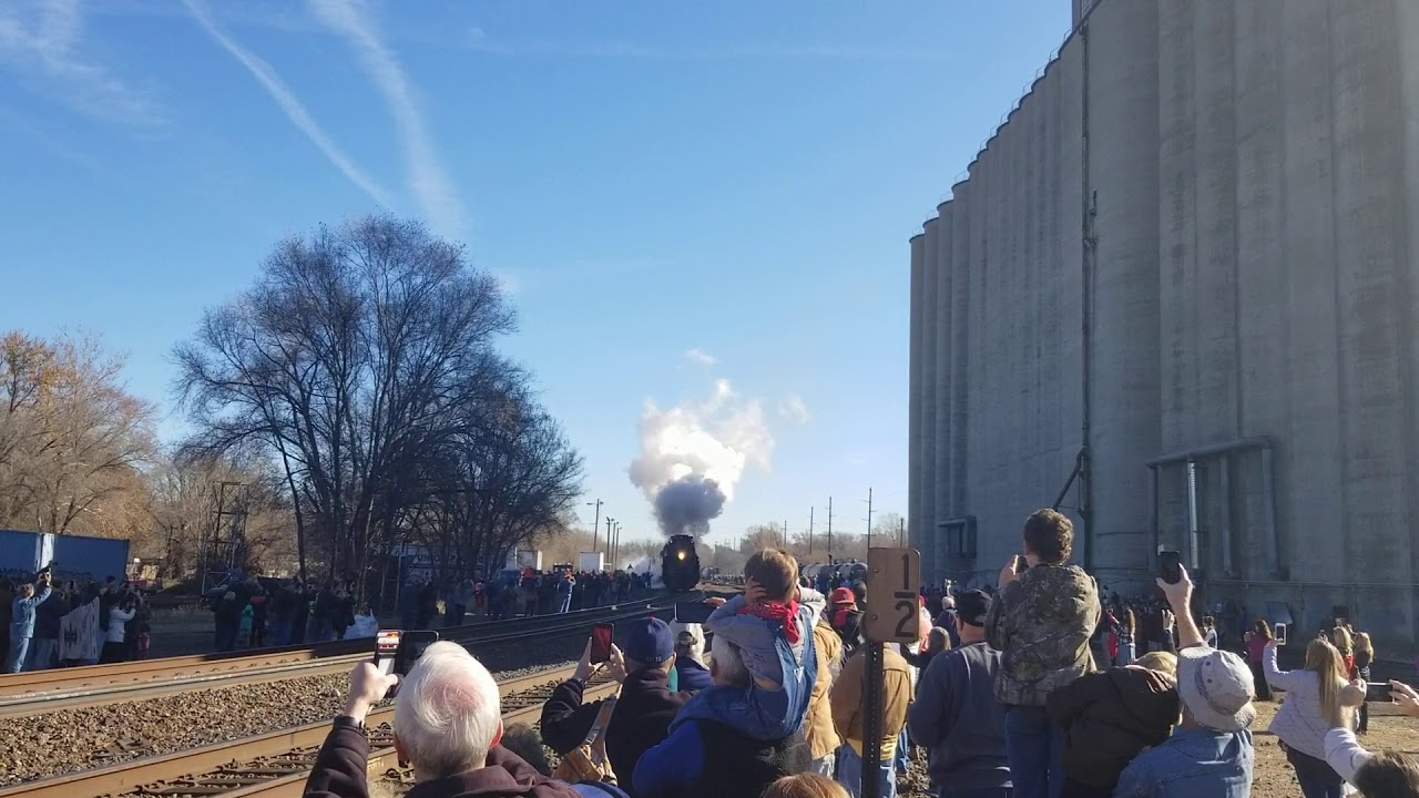 Big Boy 4014 Visits Lawrence Kansas