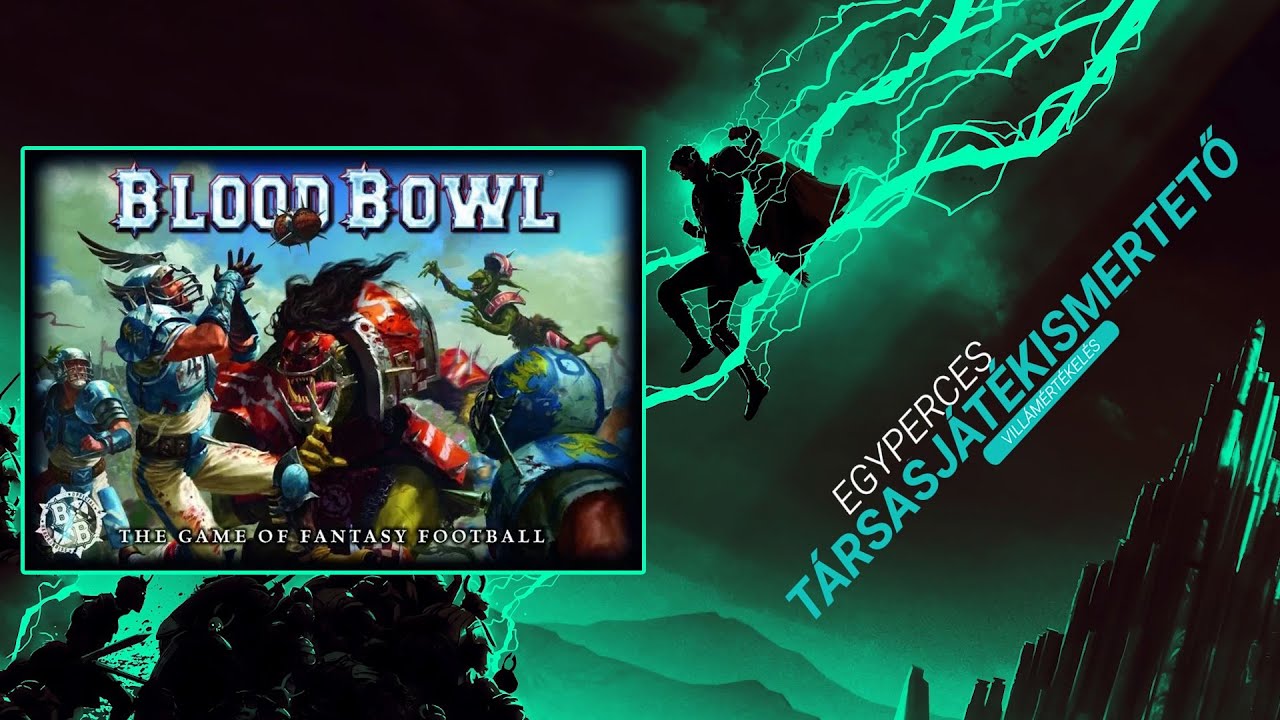 #227. Blood Bowl | Egyperces társasjátékismertető