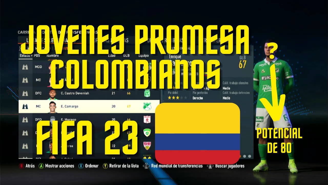 Jóvenes PROMESA Colombianos | Modo Carrera | FIFA 23