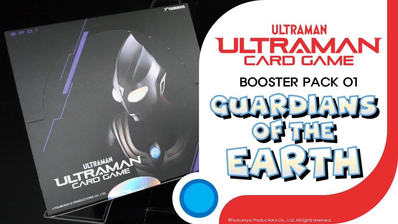 ULTRAMAN CARD GAME | Booster Pack 01 - Guardians of the Earth