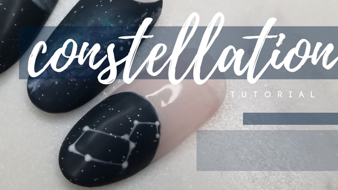 Constellation Tutorial  • Gel Polish Art • Natasha Harton Nails