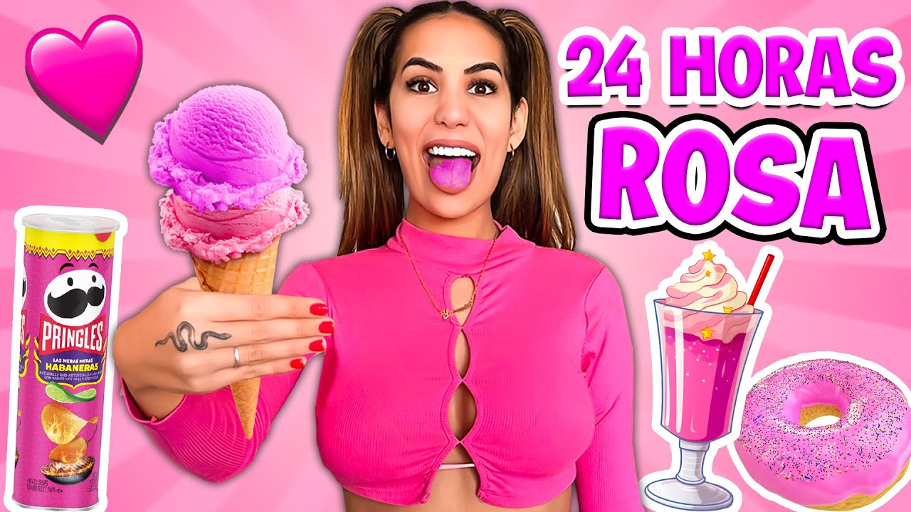 24 HORAS COMIENDO ROSA - Yaz Asbum