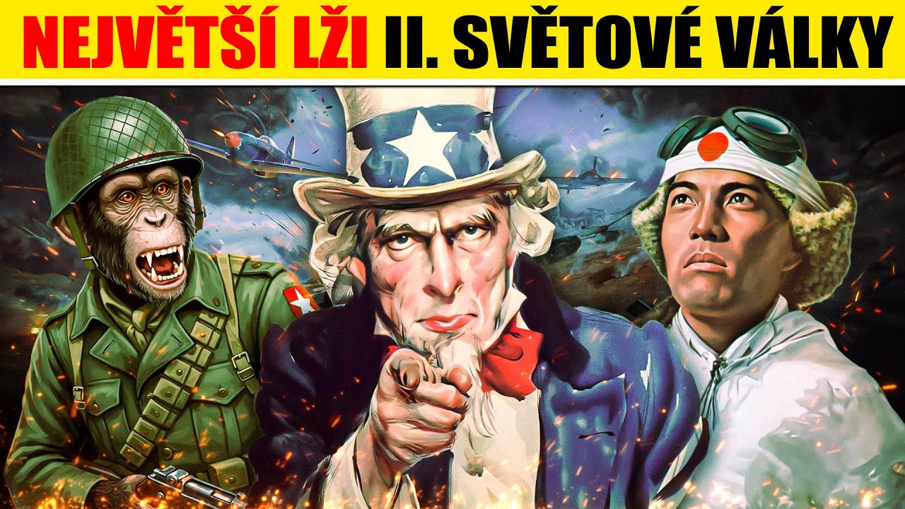Největší lži druhé světové války! Co byla propaganda a co realita? (DOKUMENT)