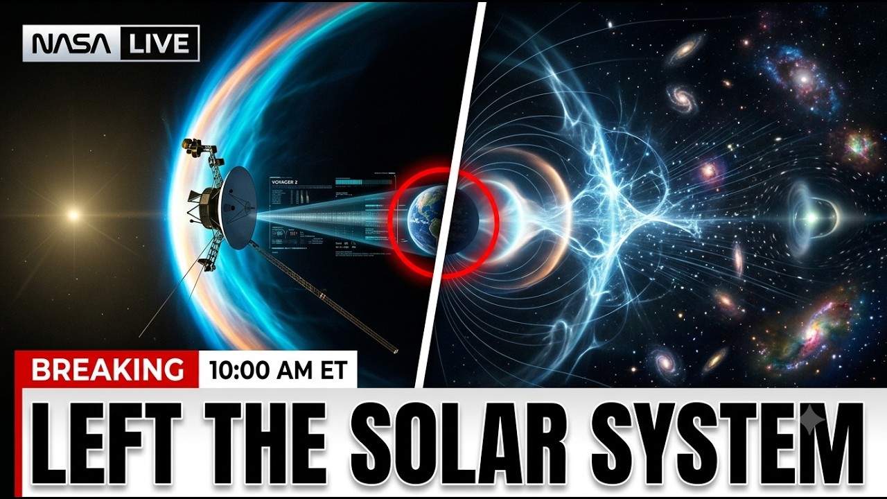 Scientists Shocked: Voyager 2 Just Crossed the Edge of Our Solar System