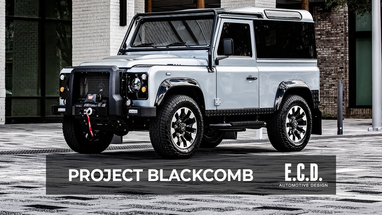 Ultra-Sleek Custom Defender 90 with LS3 is Beautiful in Zermatt Silver | Project Blackcomb | D90
