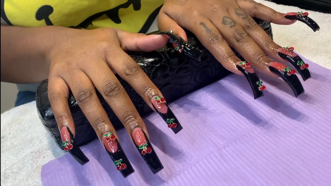 XL CURVED NAILS  | BEGINNER FRENCH NAIL TUTORIAL