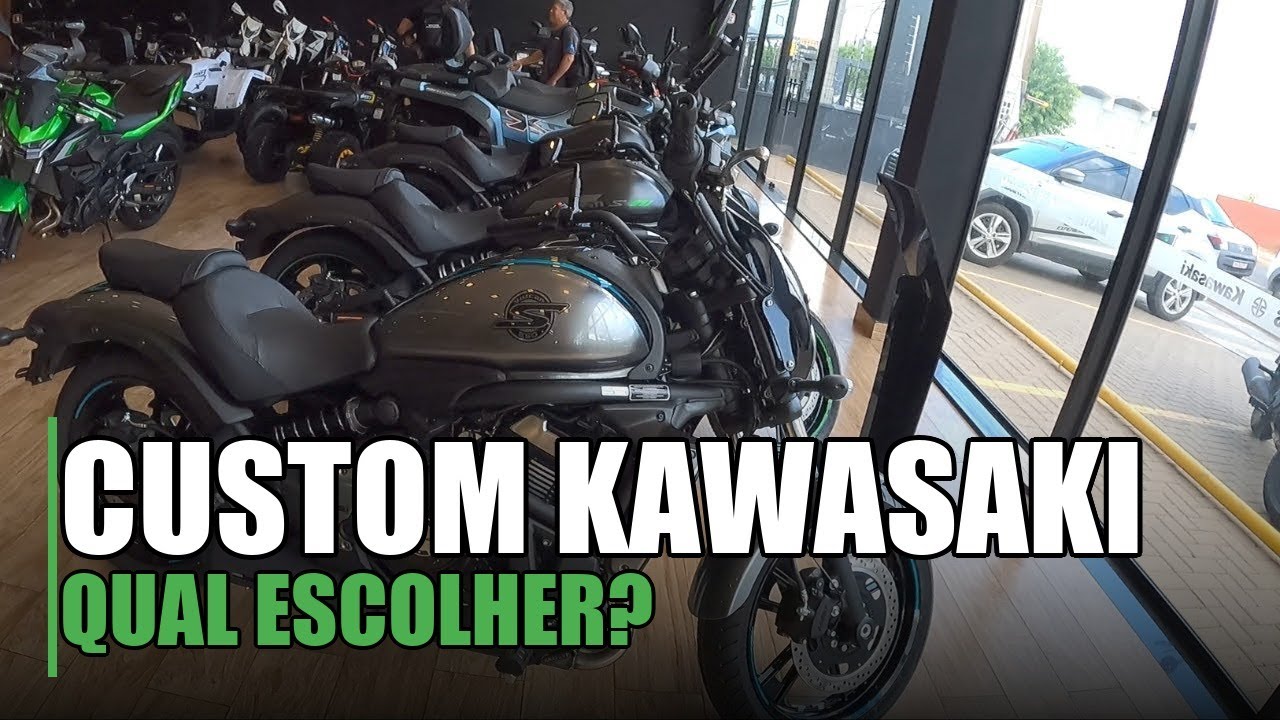 LINHA CUSTOM KAWASAKI - PREÇOS E PROMOÇÕES