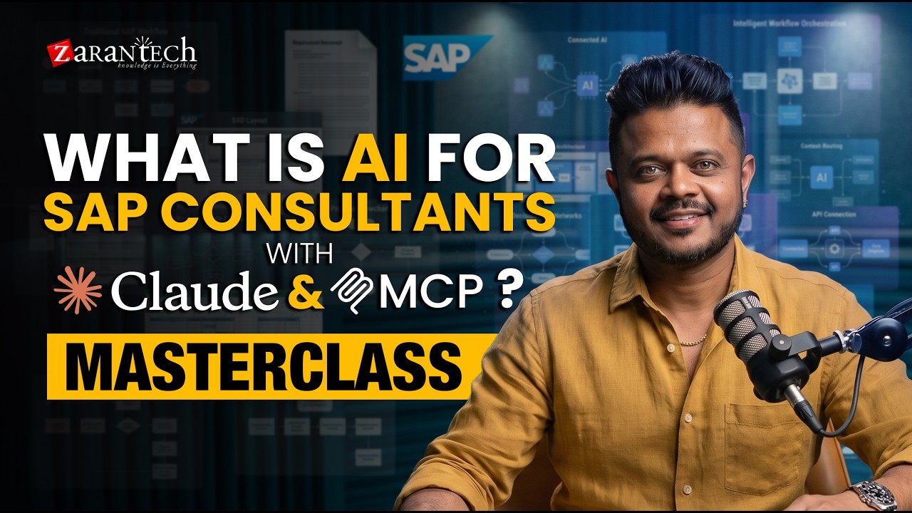 What is AI for SAP Consultants with Claude & MCP? | ZaranTech