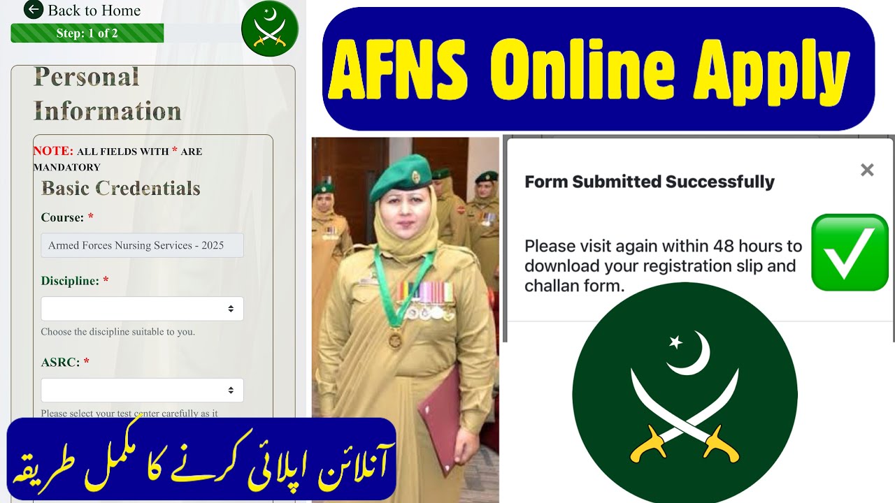 afns online registration 2025 | Afns online apply 2025