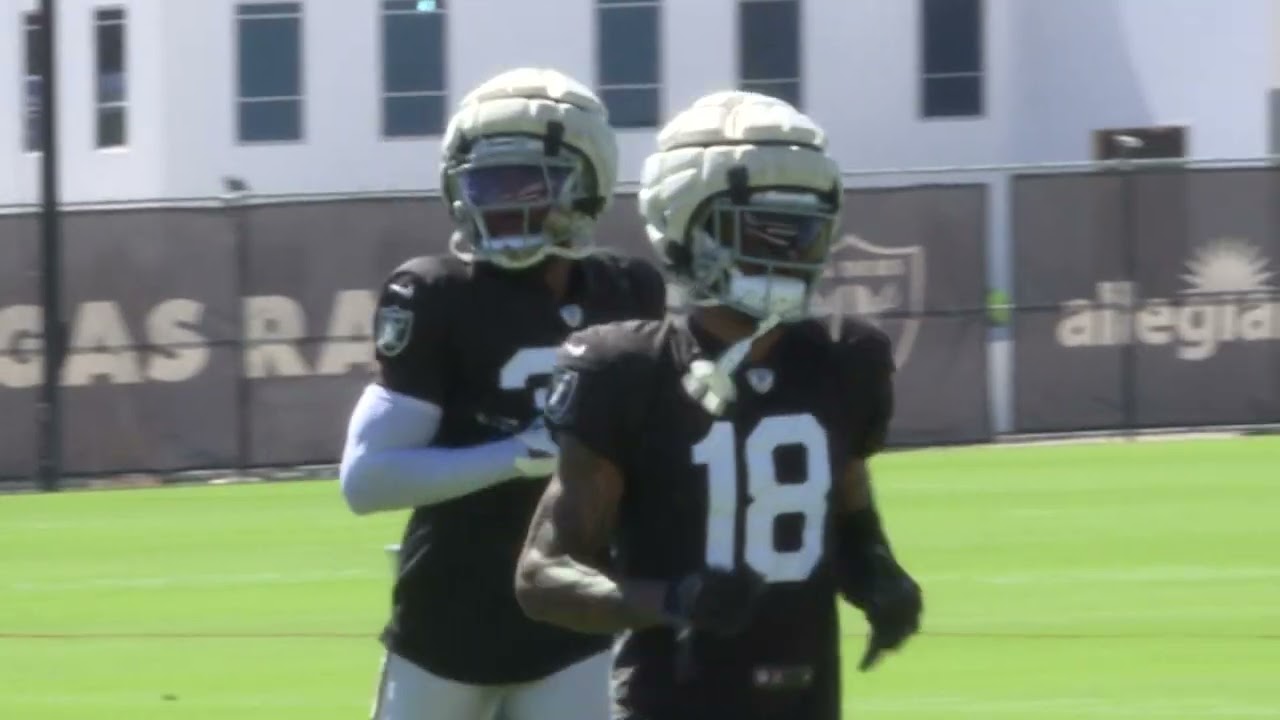 Raiders practice for Week 4 vs. Cleveland Wed. Sept 25, 2024