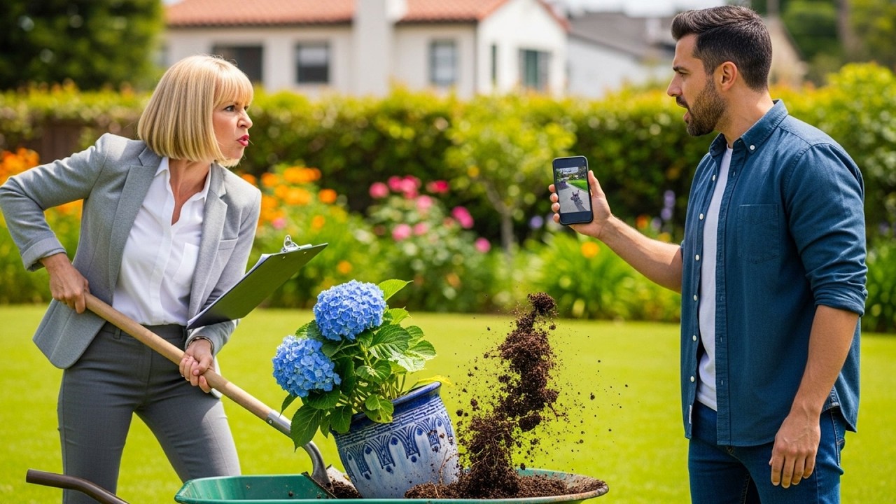 I Caught HOA Stealing Plants From My Garden During Inspections!