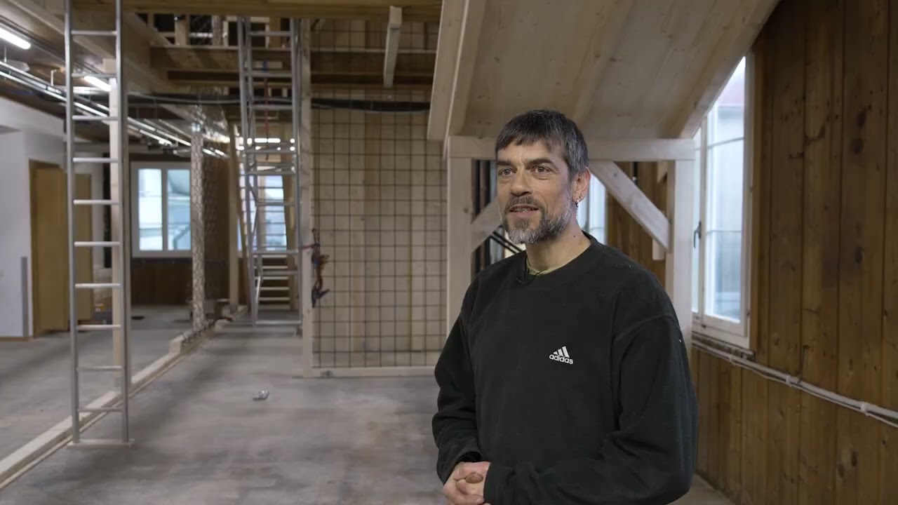 Une grande transformation chez Hugener Tools à Gais AR  Partie 4  la salle d’escalade