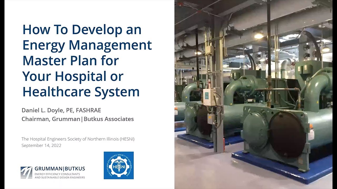 How To Develop an Energy Management Master Plan for Your Hospital or Health System