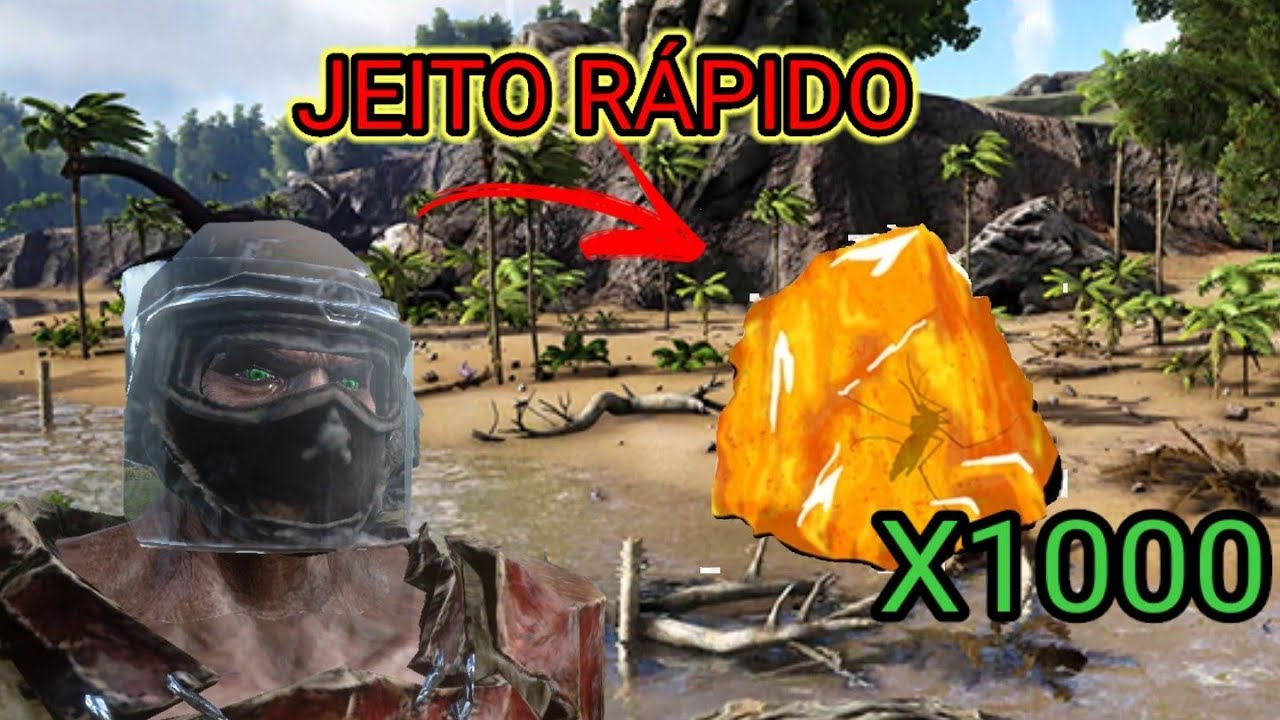 Como conseguir ambar de graça no ark mobile - Android -IOS - jeito mais rápido !!!!