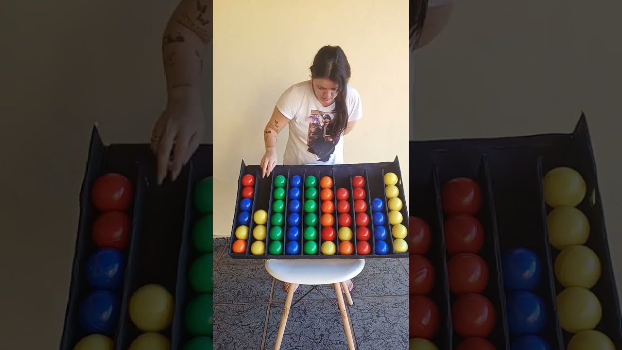 Jogo das bolinhas #ballgame #bolinhas #fyp #jogodasbolinhas #jogo #viral #fy #desafio #foryou