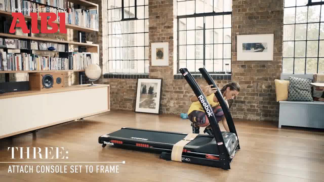 Reebok GT40’s One Series Treadmill – Step-by-Step Assembly Guide