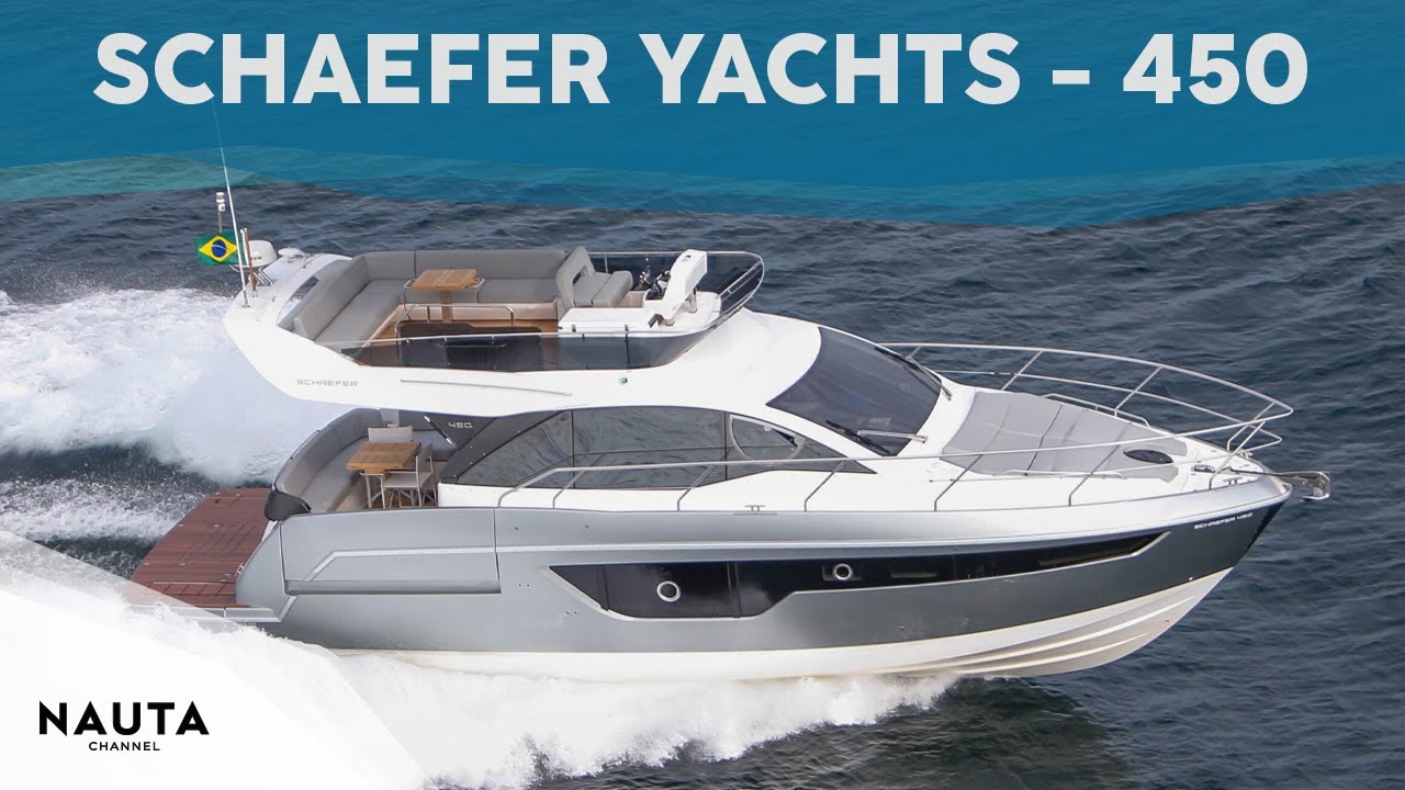 SCHAEFER YACHTS - 450 - boat tour esterni e cabine