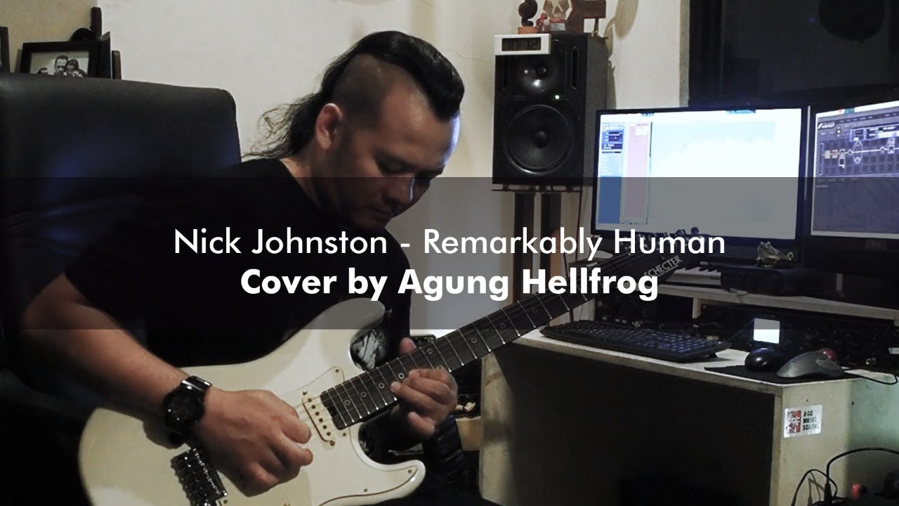 Remarkably Human - Nick Johnston | Cover by Agung Hellfrog..
